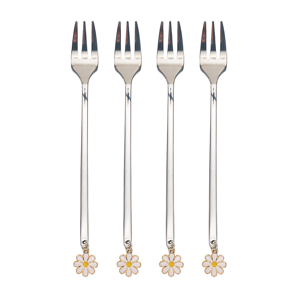 Annabel Trends Party Forks 4pc Poodles