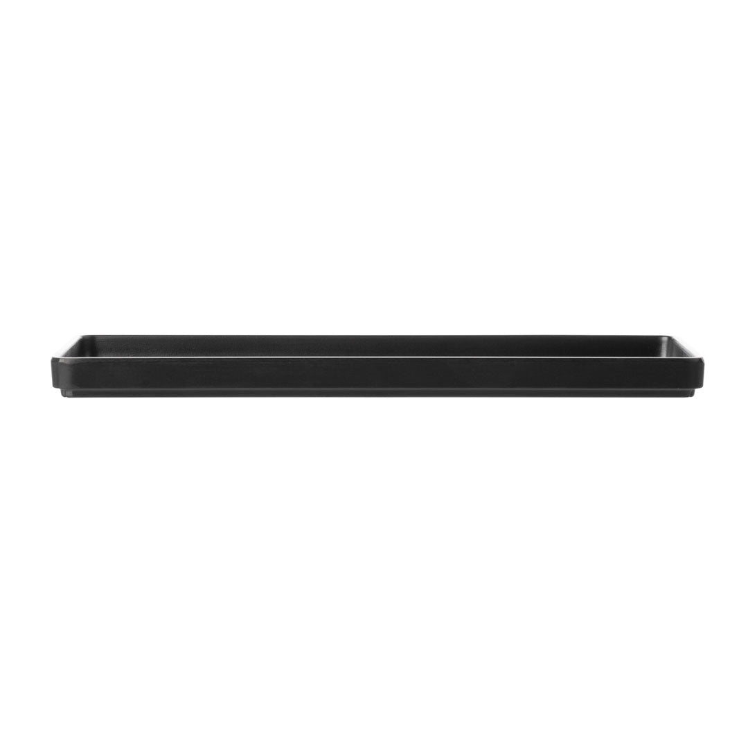 COUCOU Rect Platter 290x130mm - Black & Black