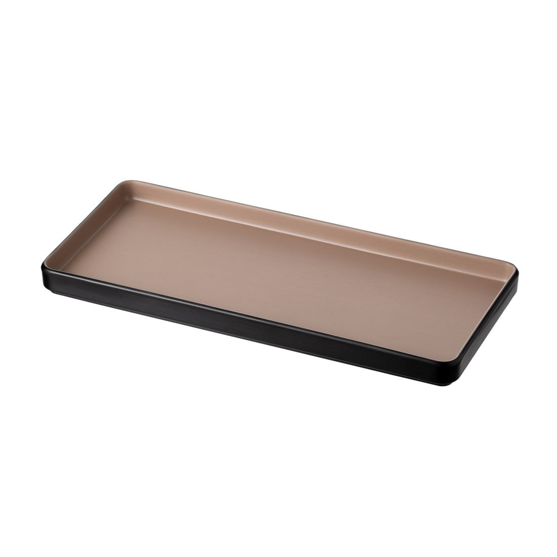 COUCOU Rect Platter 290x130mm - Beige & Black
