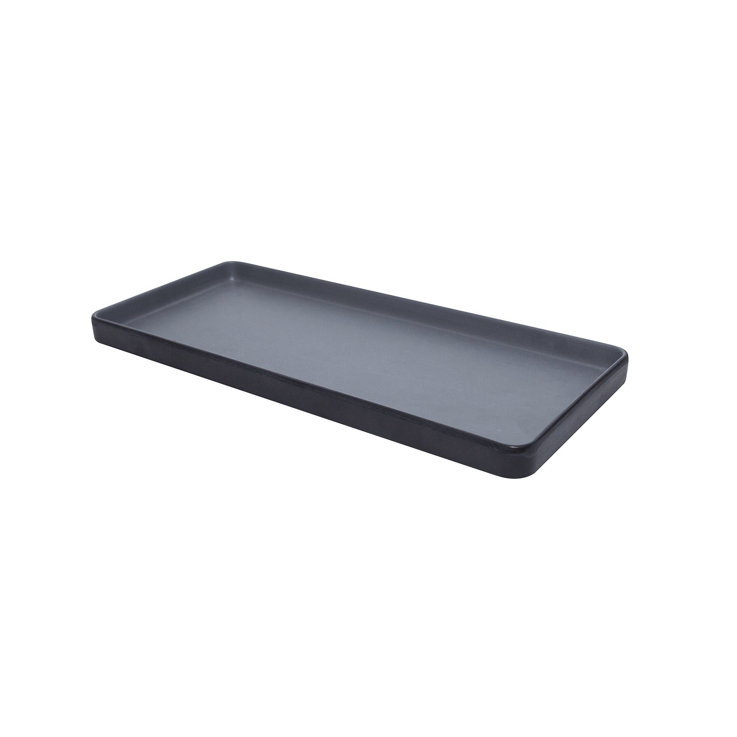 COUCOU Rect Platter 290x130mm - Grey & Black