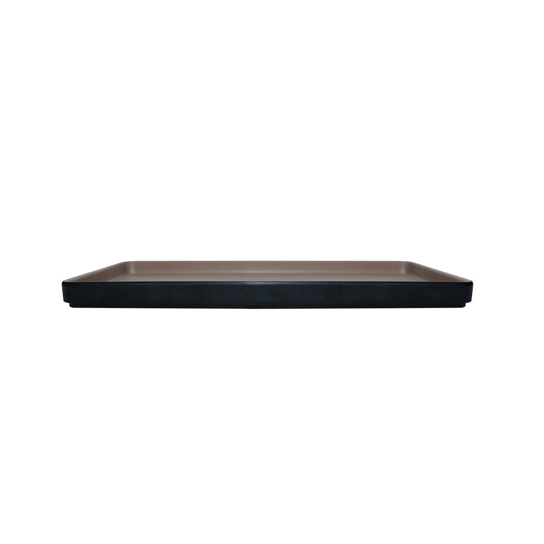 COUCOU Rect Platter 325x150mm - Beige & Black