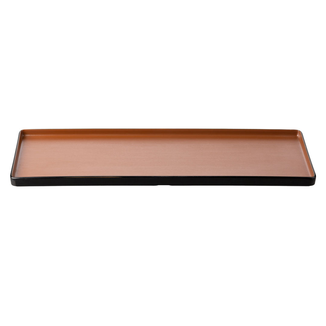 COUCOU Rect Platter 500x180mm - Brown & Black