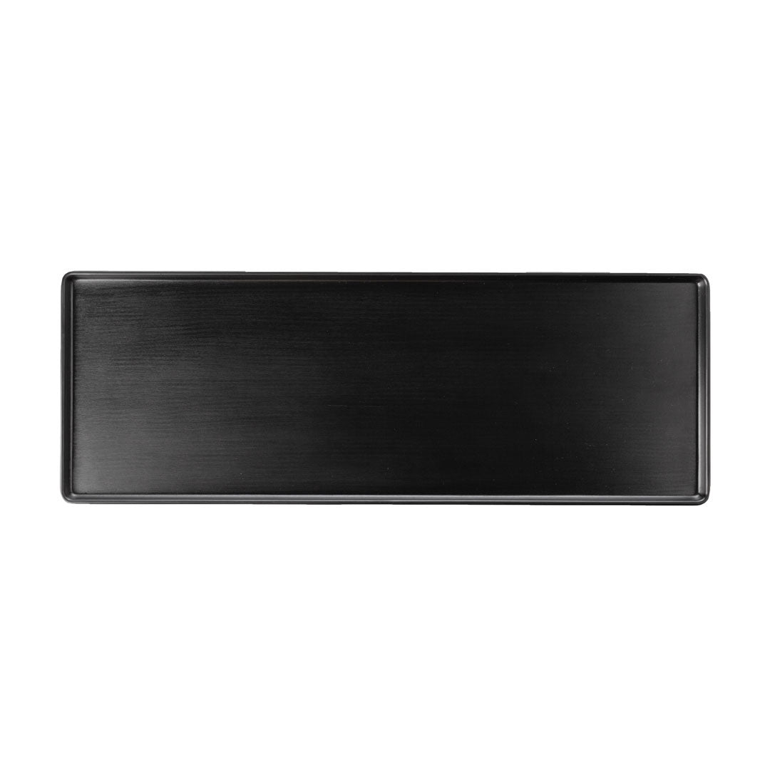 COUCOU Rect Platter 500x180mm - Black & Black