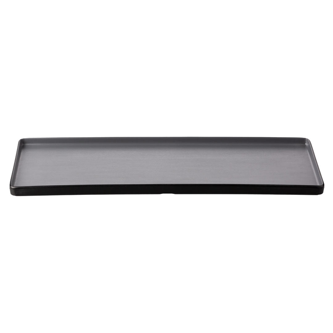 COUCOU Rect Platter 500x180mm - Grey & Black
