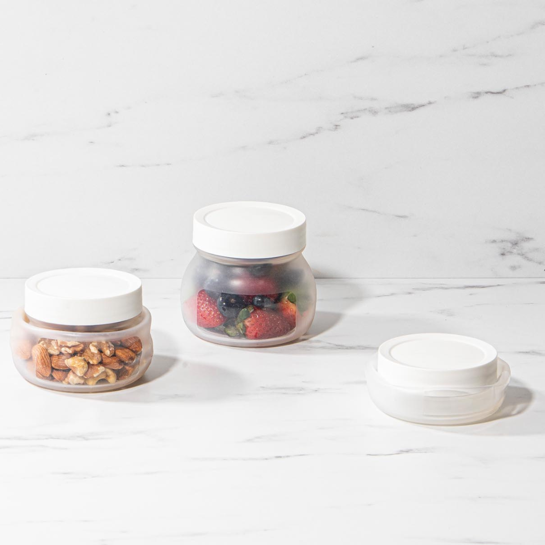 Eco Ladelle Eco Flexi White 3pk Assorted Jar