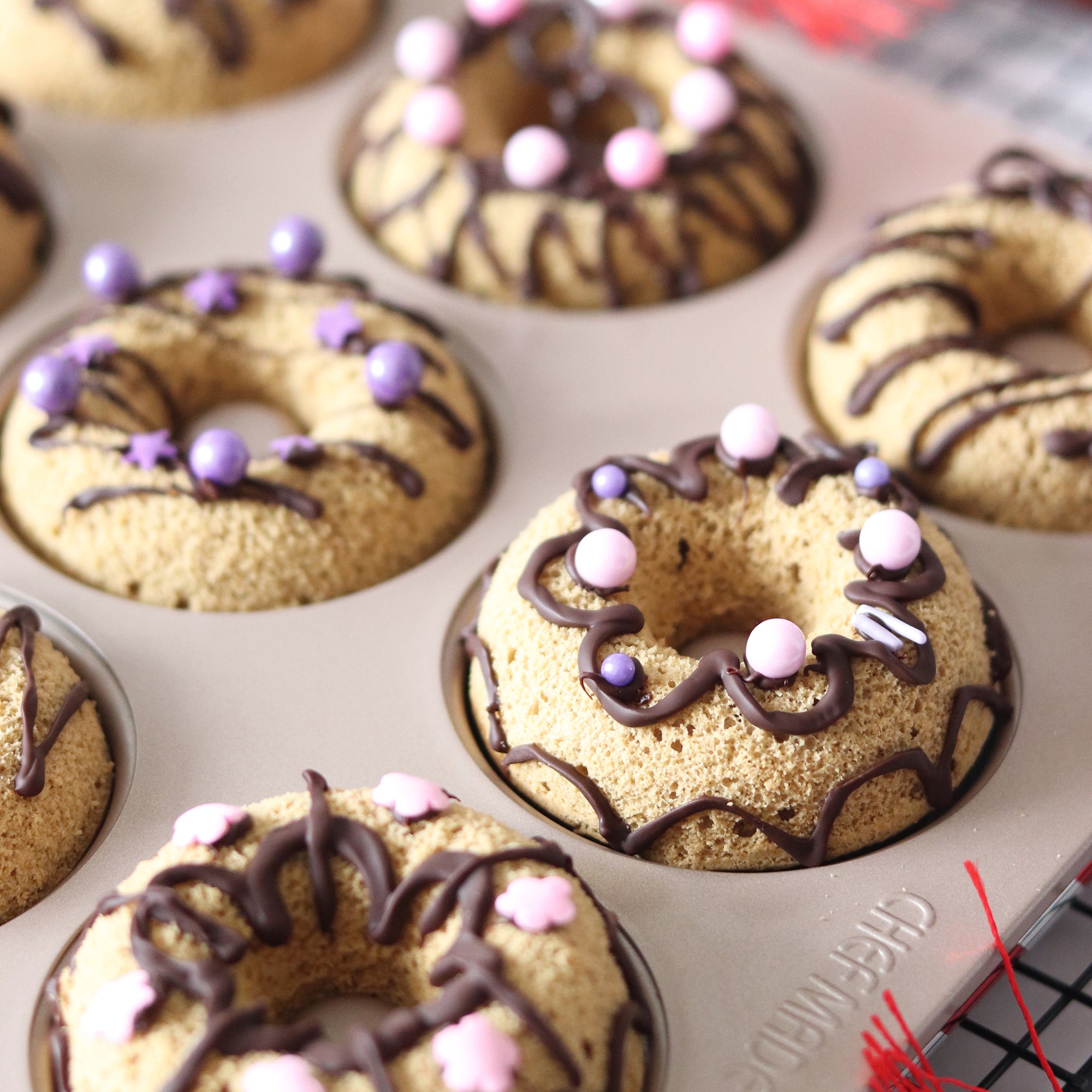 CHEFMADE Donut Pan 12 Cup (WK9225)