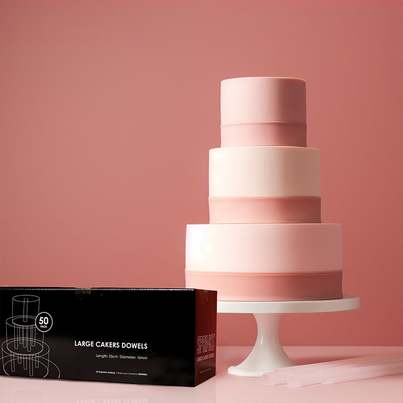 Sprinks Large Opaque Cake Dowels Box of 50