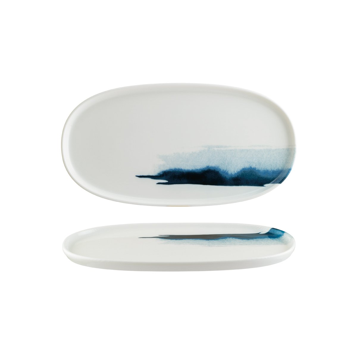 Bonna Blue Wave Hygge Oval Platter 300x160x17mm