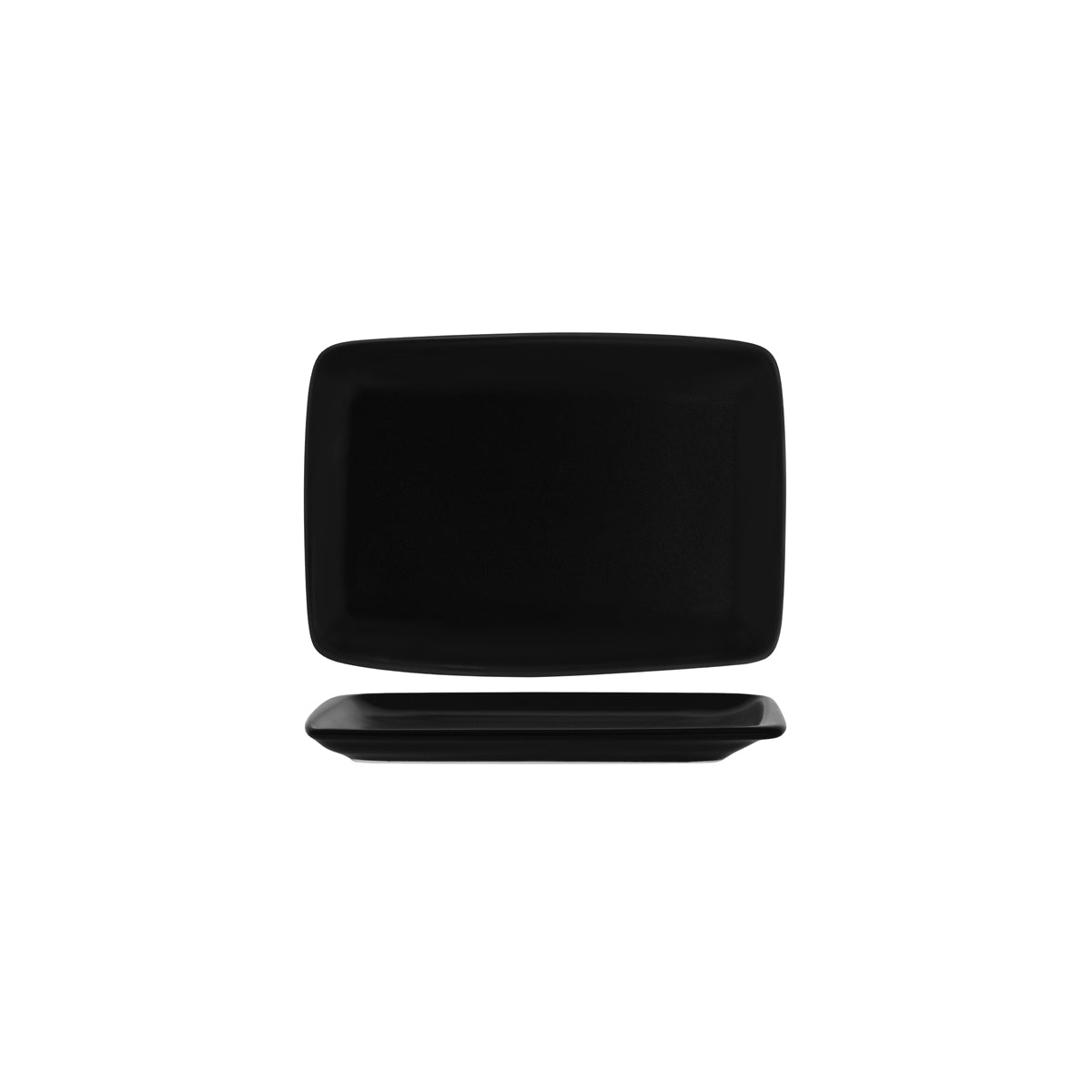 Bonna Notte Black Rectangular Platter 230x160x20mm