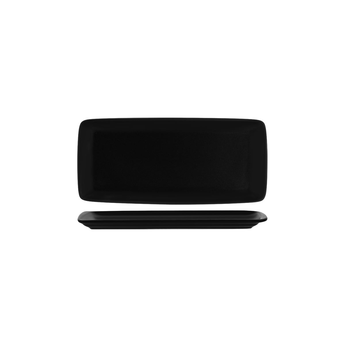 Bonna Notte Black Rectangular Platter 340x160x20mm