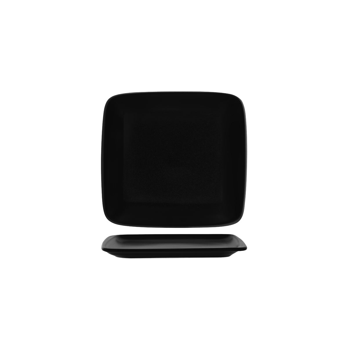 Bonna Notte Black Rectangular Platter 220x200x20mm
