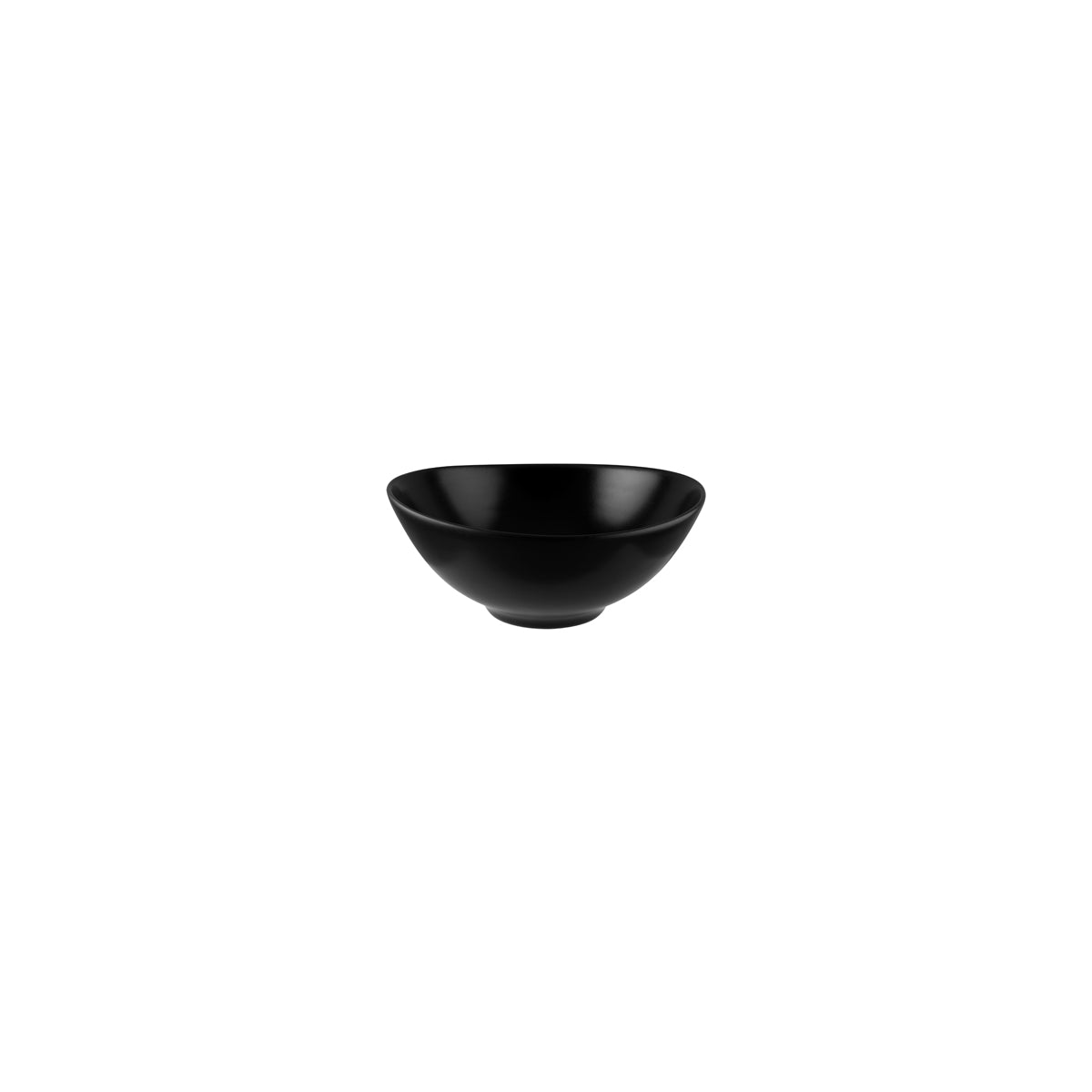 Bonna Notte Black Agora Round Bowl 160x67mm (640ml)