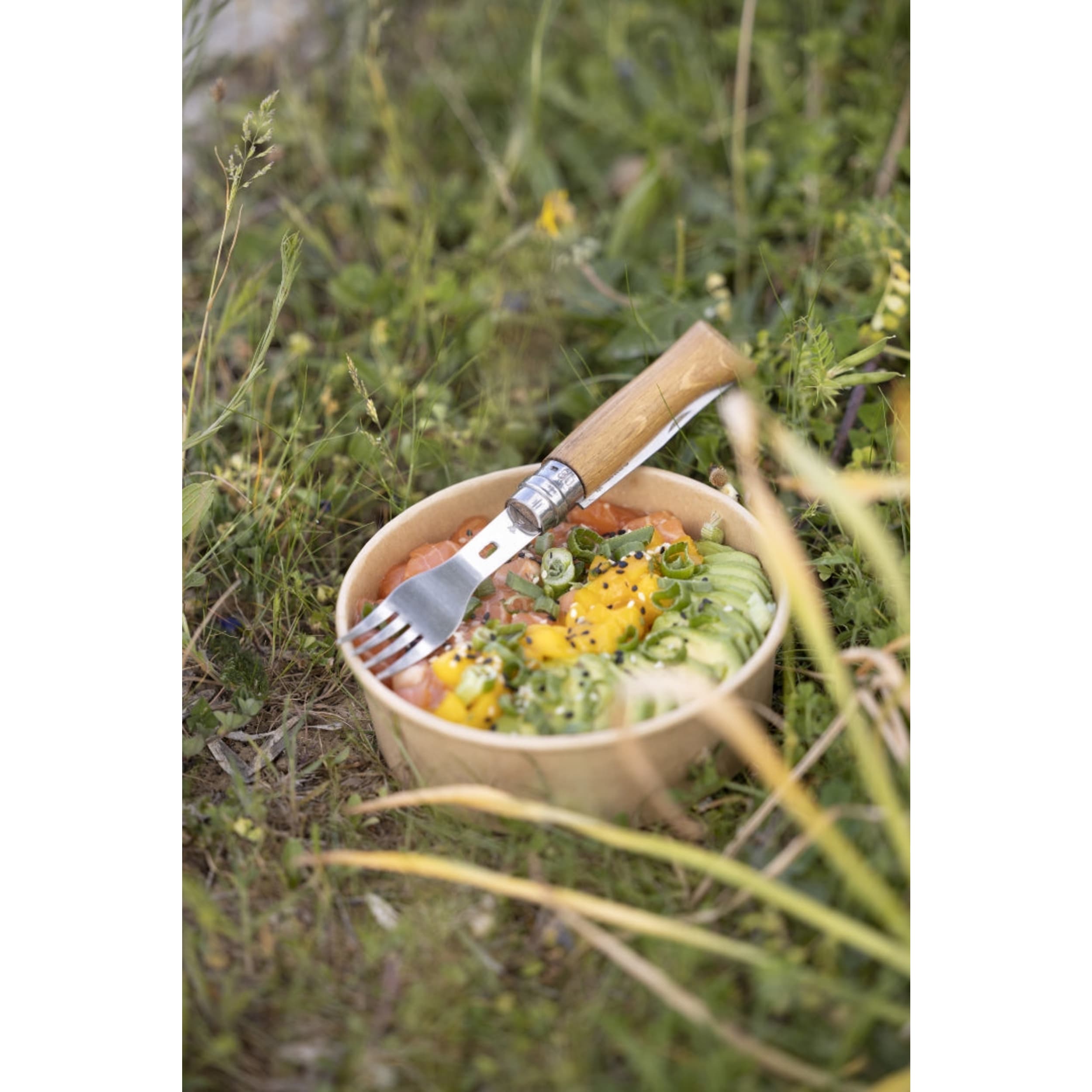 Opinel Picnic Plus Cutlery 4 Piece Set (Box)