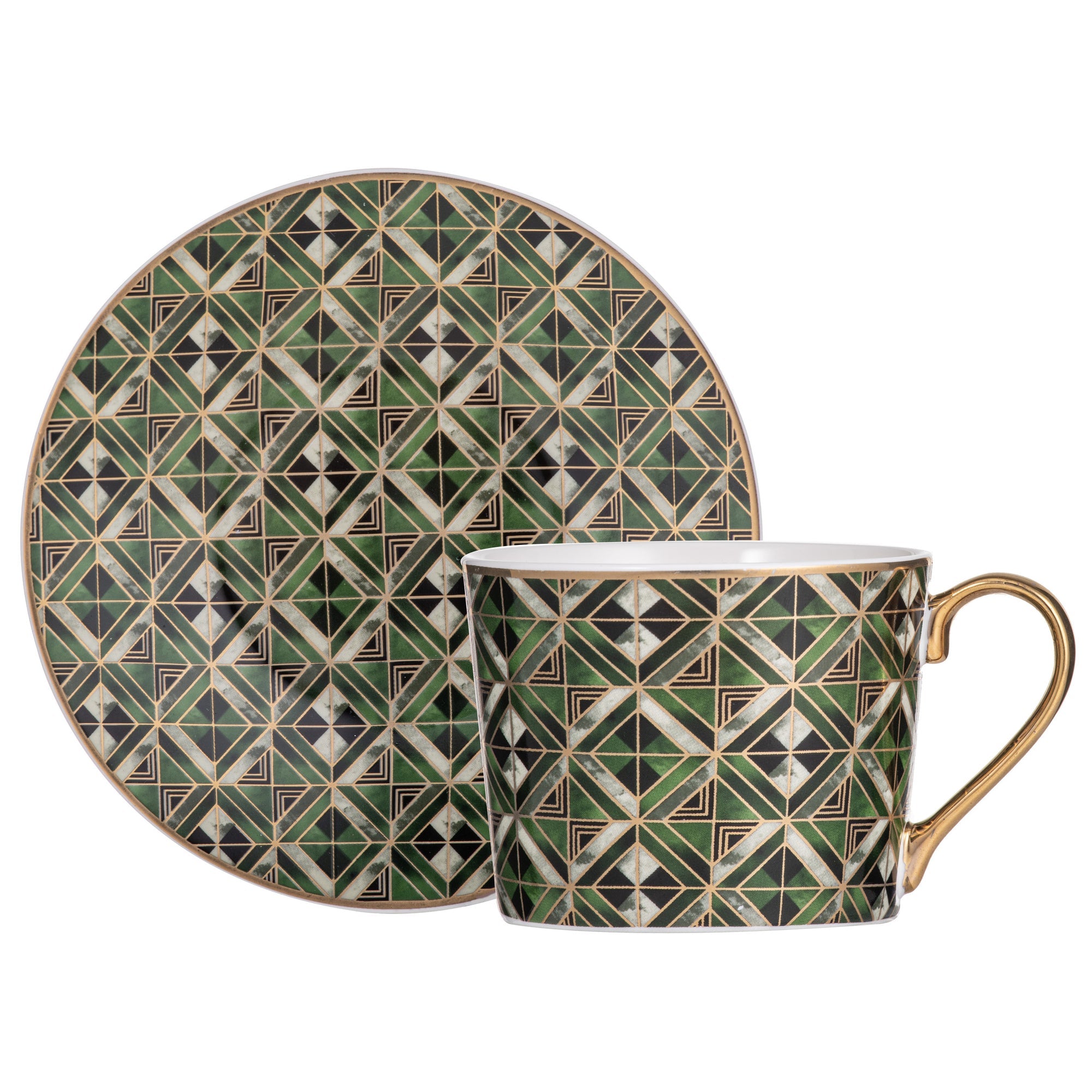 Ashdene Decadence Emerald Cup & Saucer