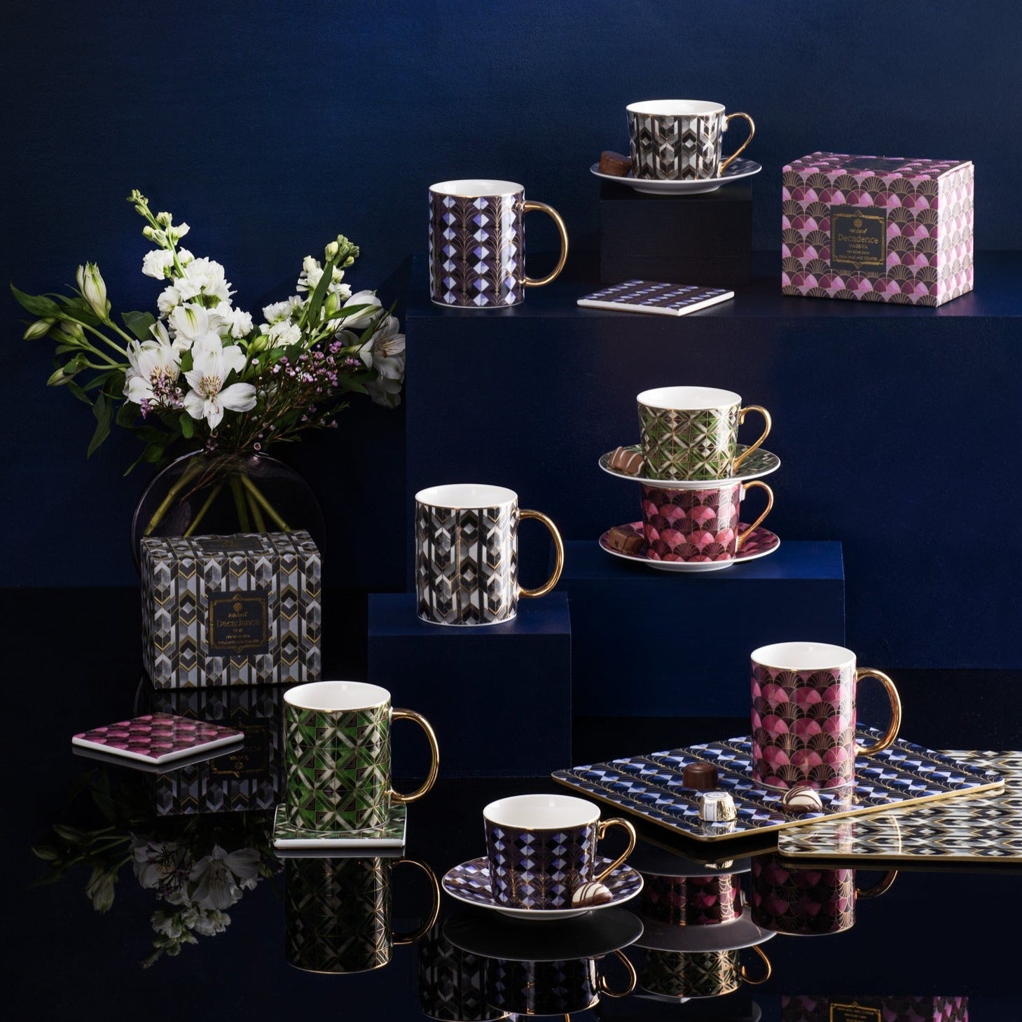 Ashdene Decadence Emerald Cup & Saucer