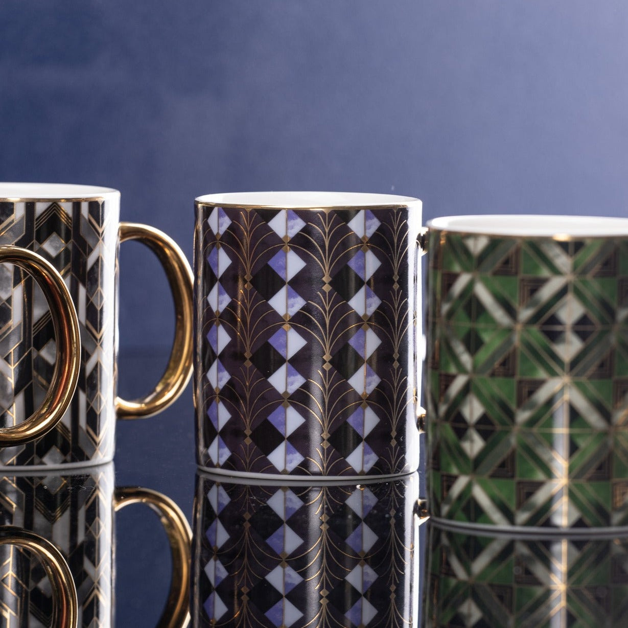 Ashdene Decadence Midnight Mug & Coaster Set