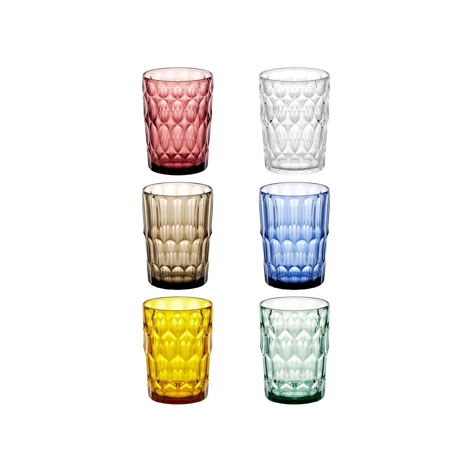 Guzzini Vanity Air Tall Tumbler Set of 6