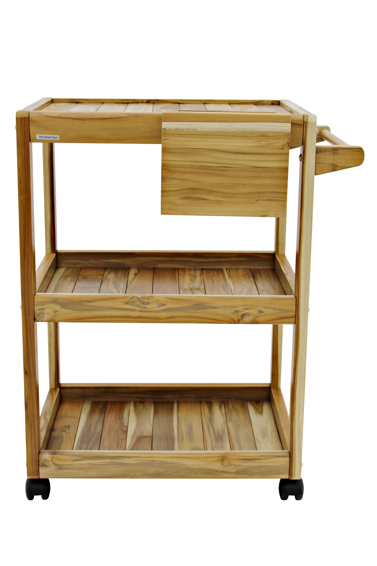 Tramontina Churrasco Serving Trolley In Teak Wood