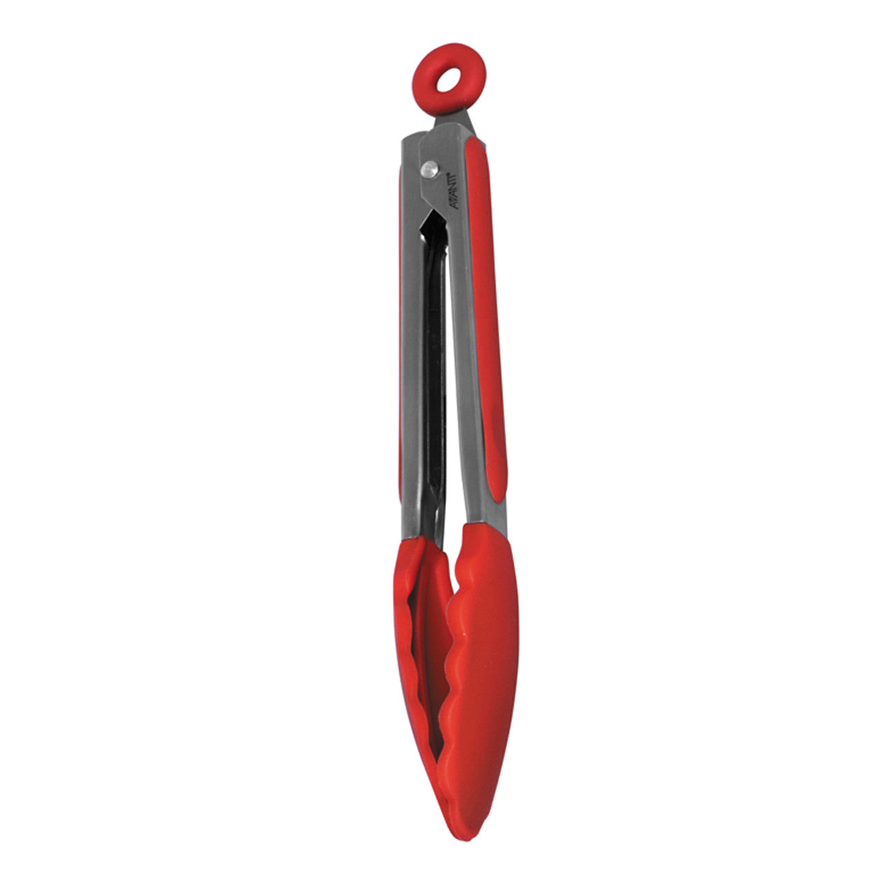 Avanti  Silicone Tongs With Stainless Steel Handle 23cm - Red