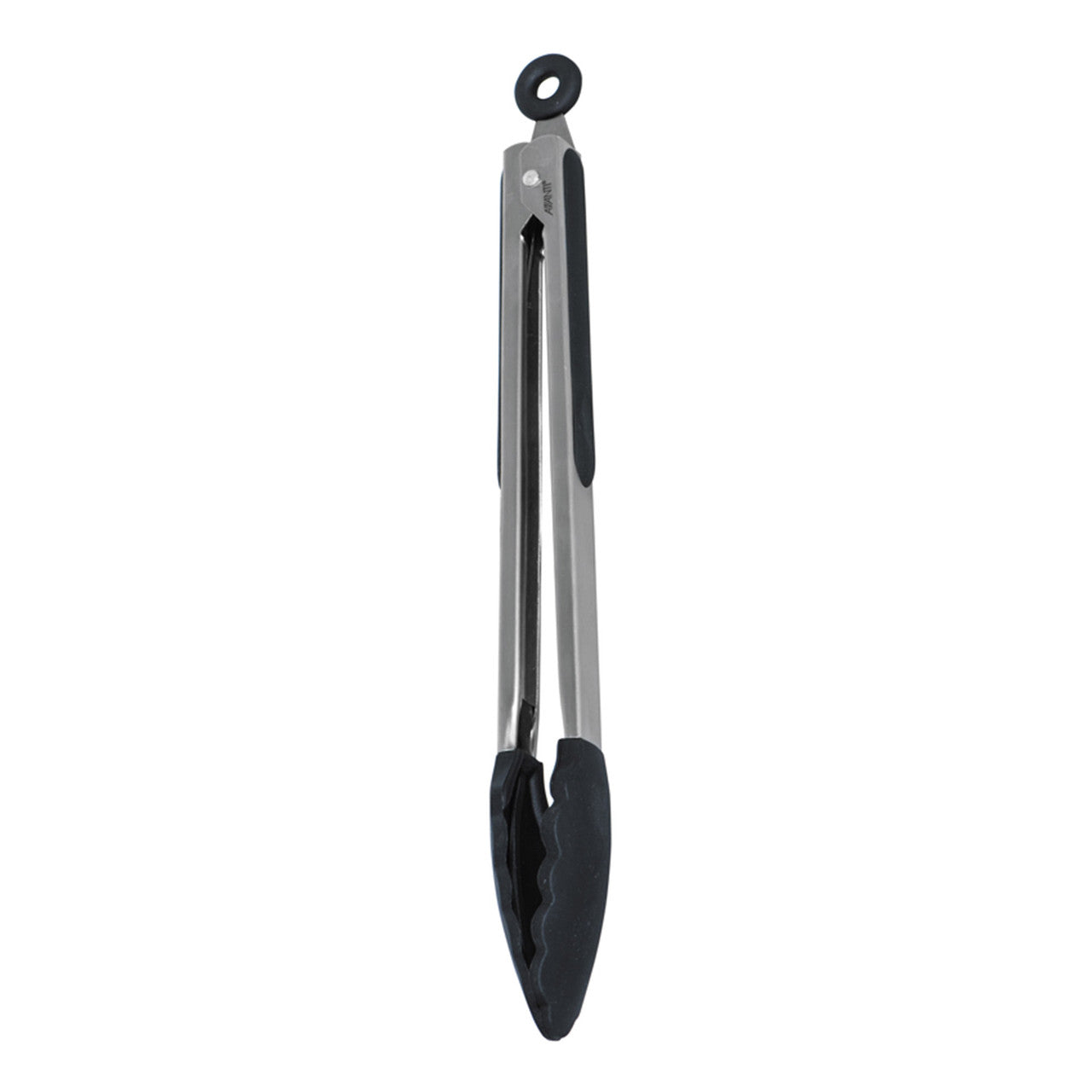 Avanti  Silicone Tongs With Stainless Steel Handle 30cm - Black