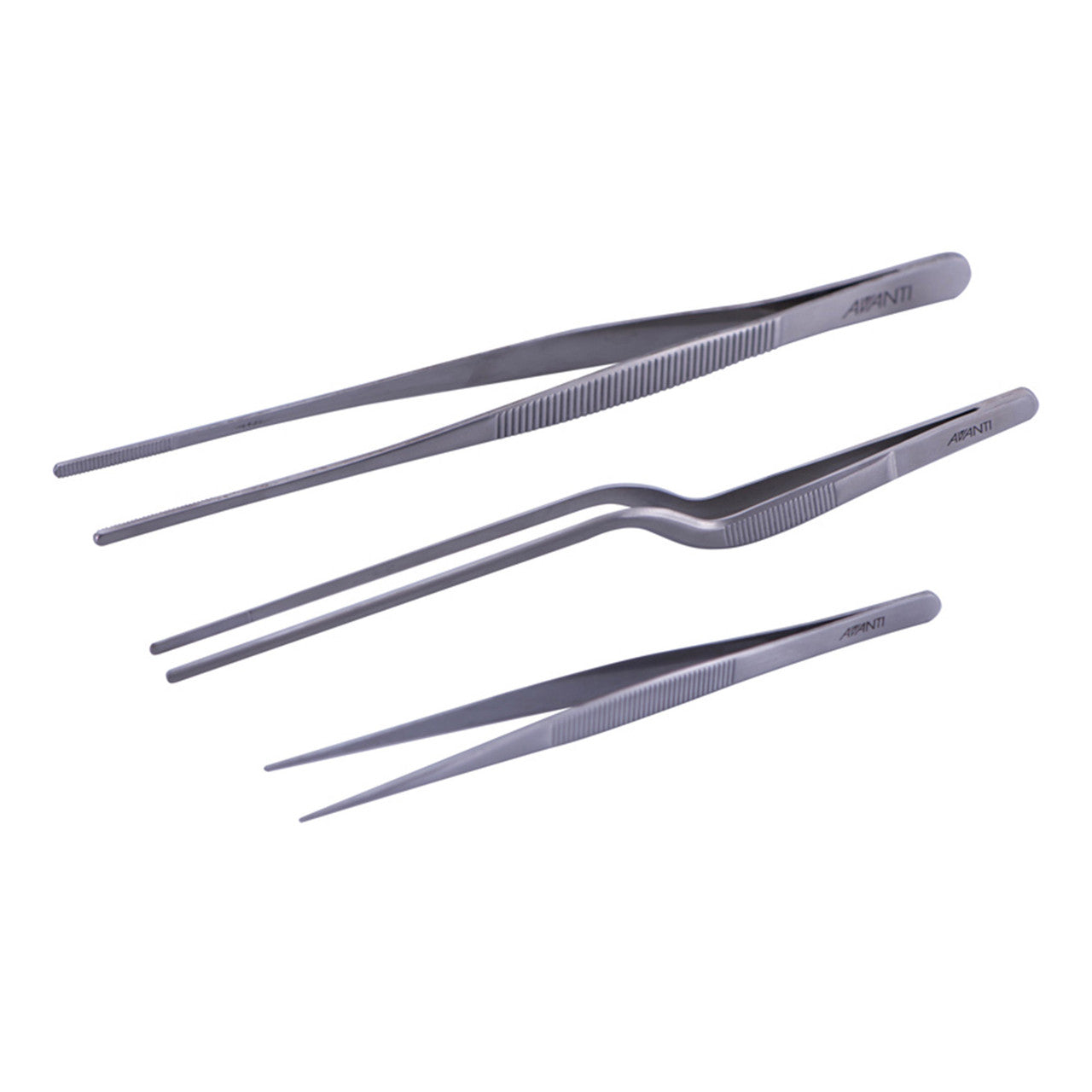 Avanti  Plating Tweezers - 3 Piece Set