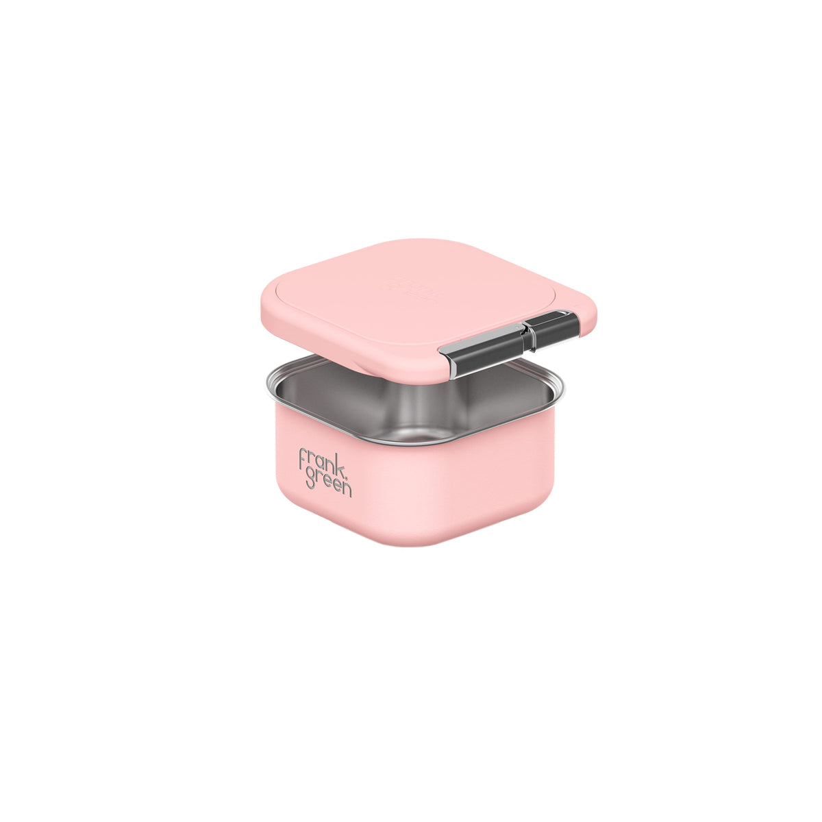 frank green Snack Container with Silicone Lid - Blushed