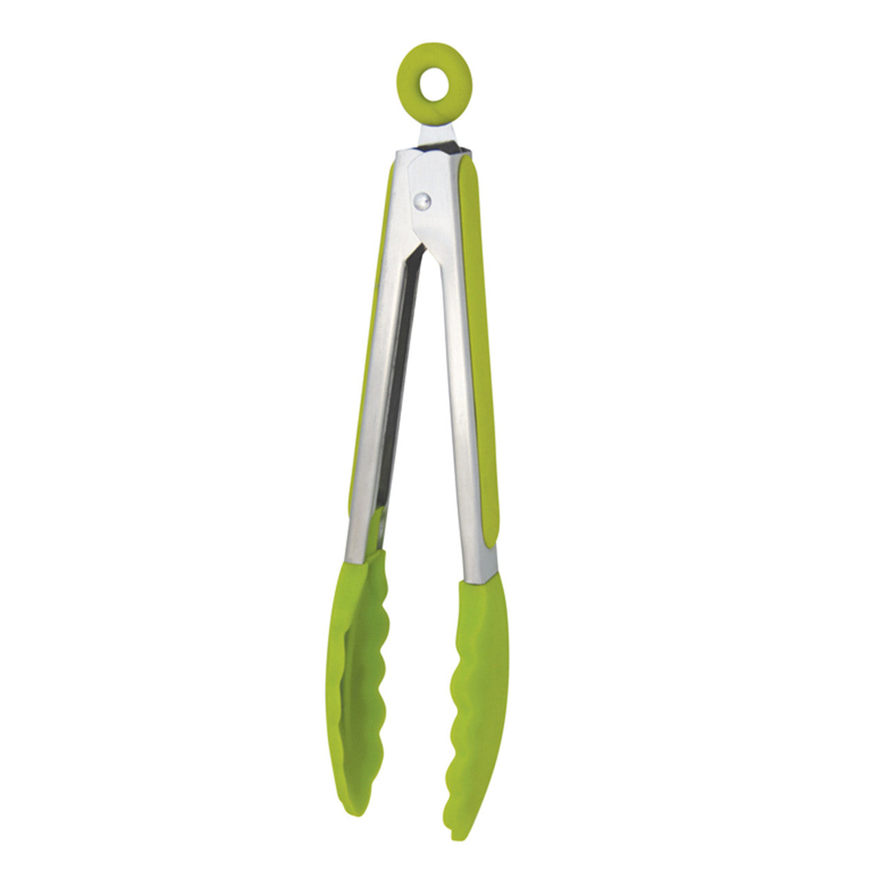 Avanti  Silicone Tongs With Stainless Steel Handle 23cm - Green