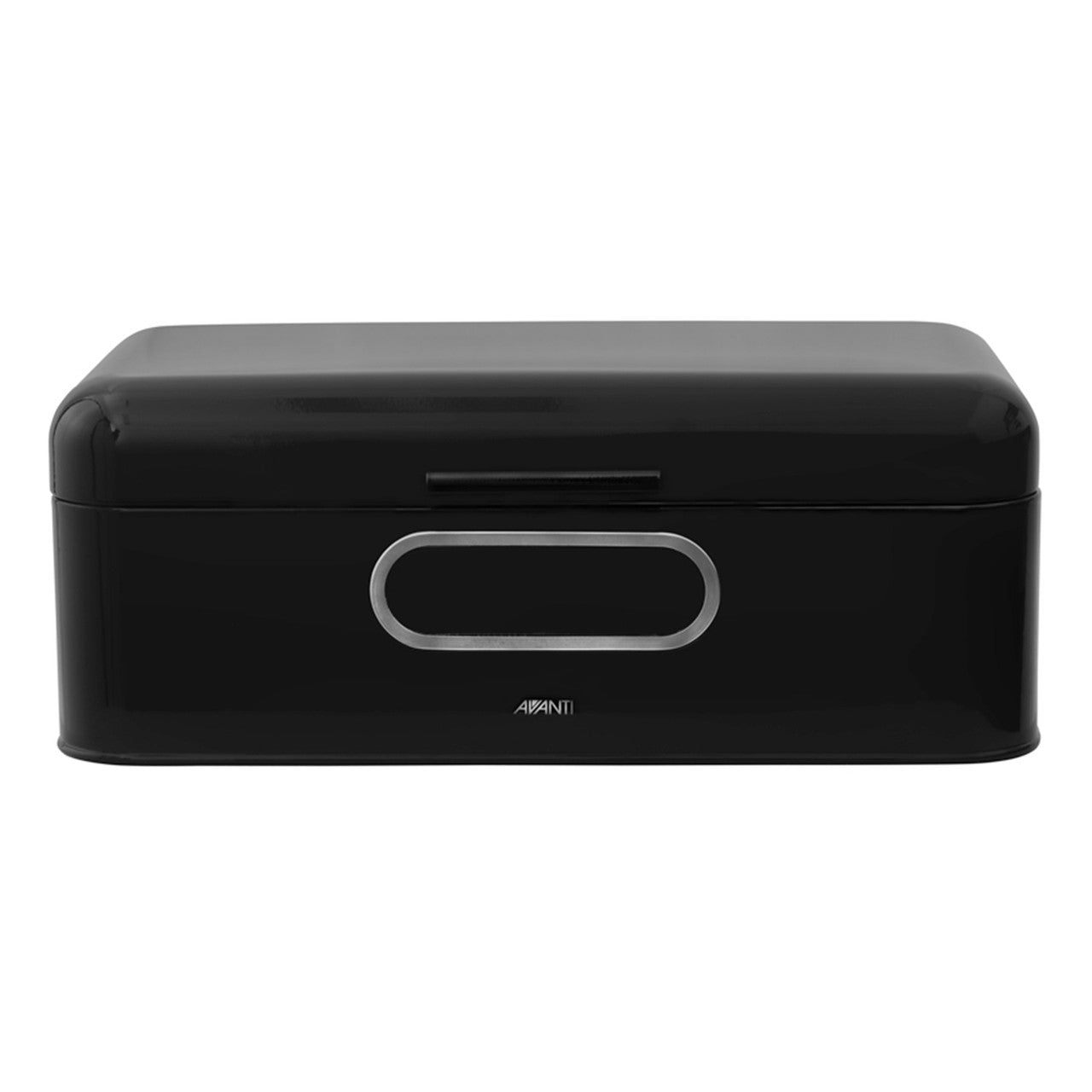 Avanti  Retro Bread Bin With Window - Black