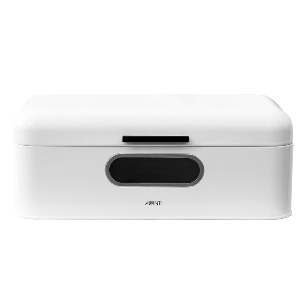 Avanti  Retro Bread Bin With Window - White