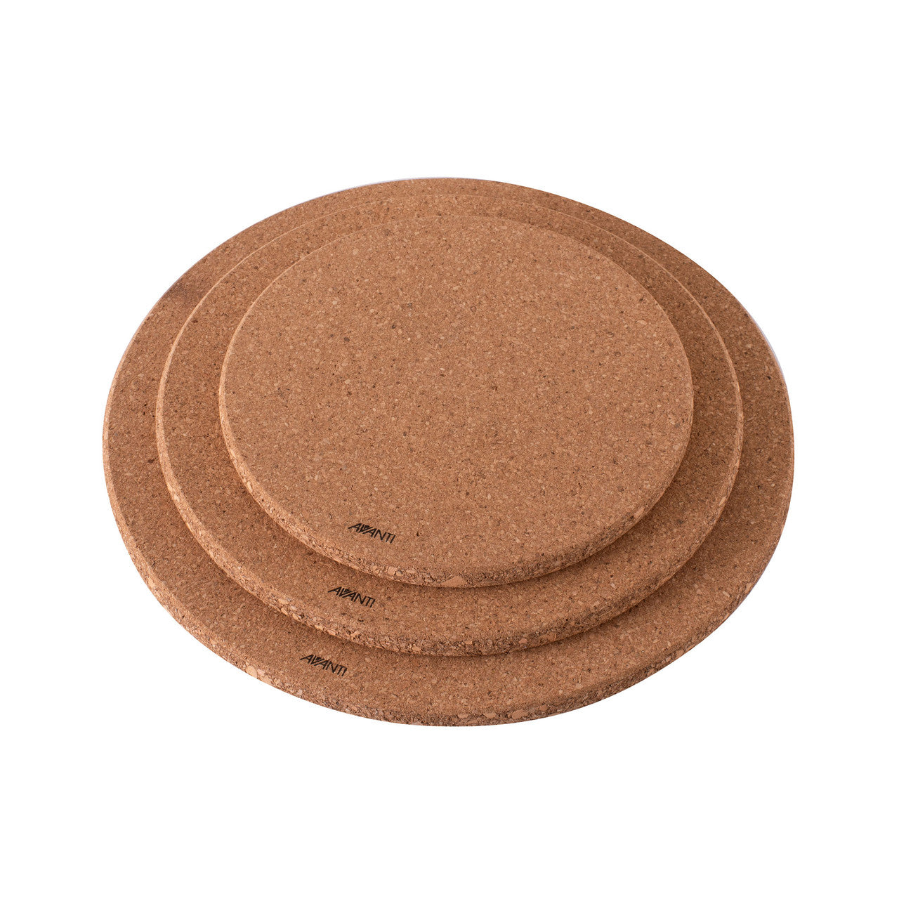 Avanti  Round Cork Trivets with Magnets - Set of 3