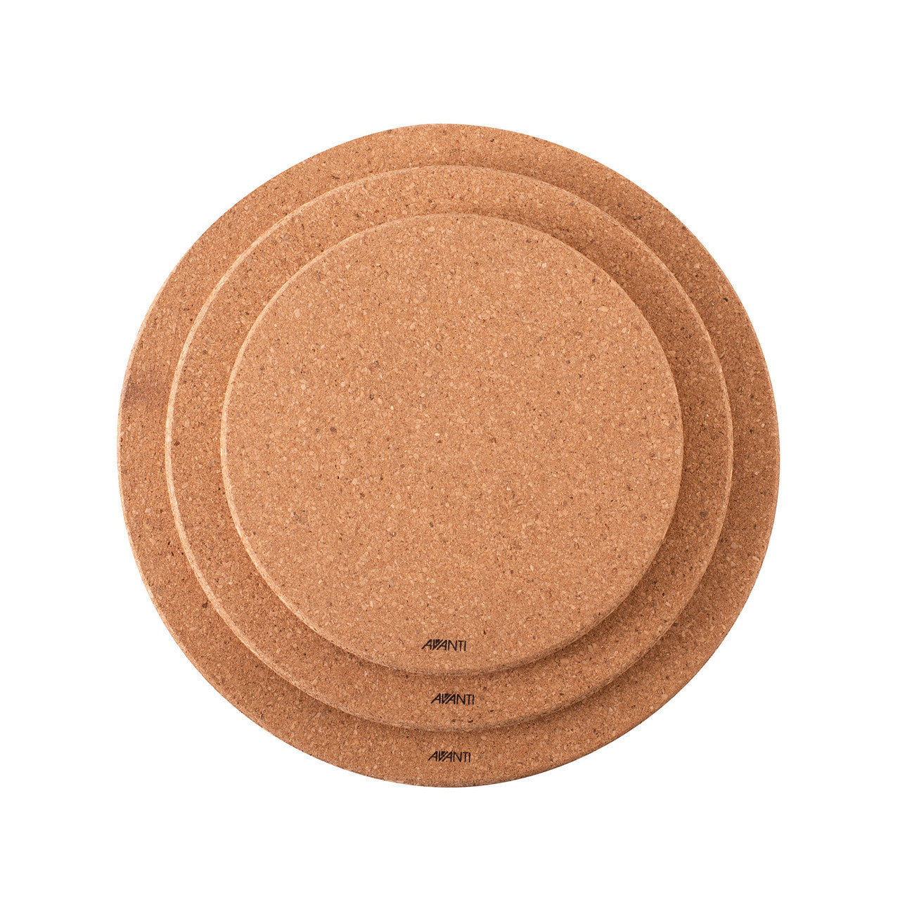 Avanti  Round Cork Trivets with Magnets - Set of 3