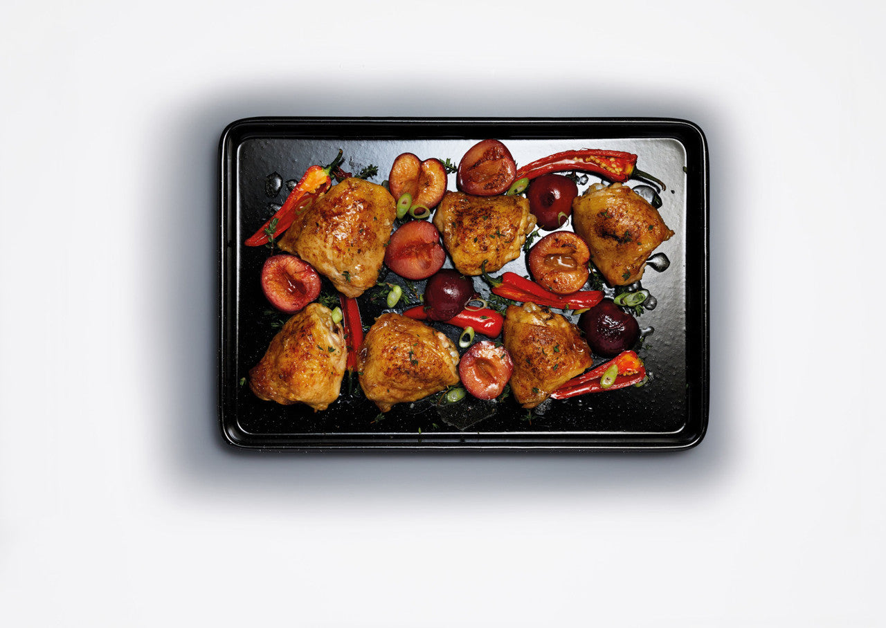 MasterCraft Professional Vitreous Enamel Baking Tray 39 x 27cm