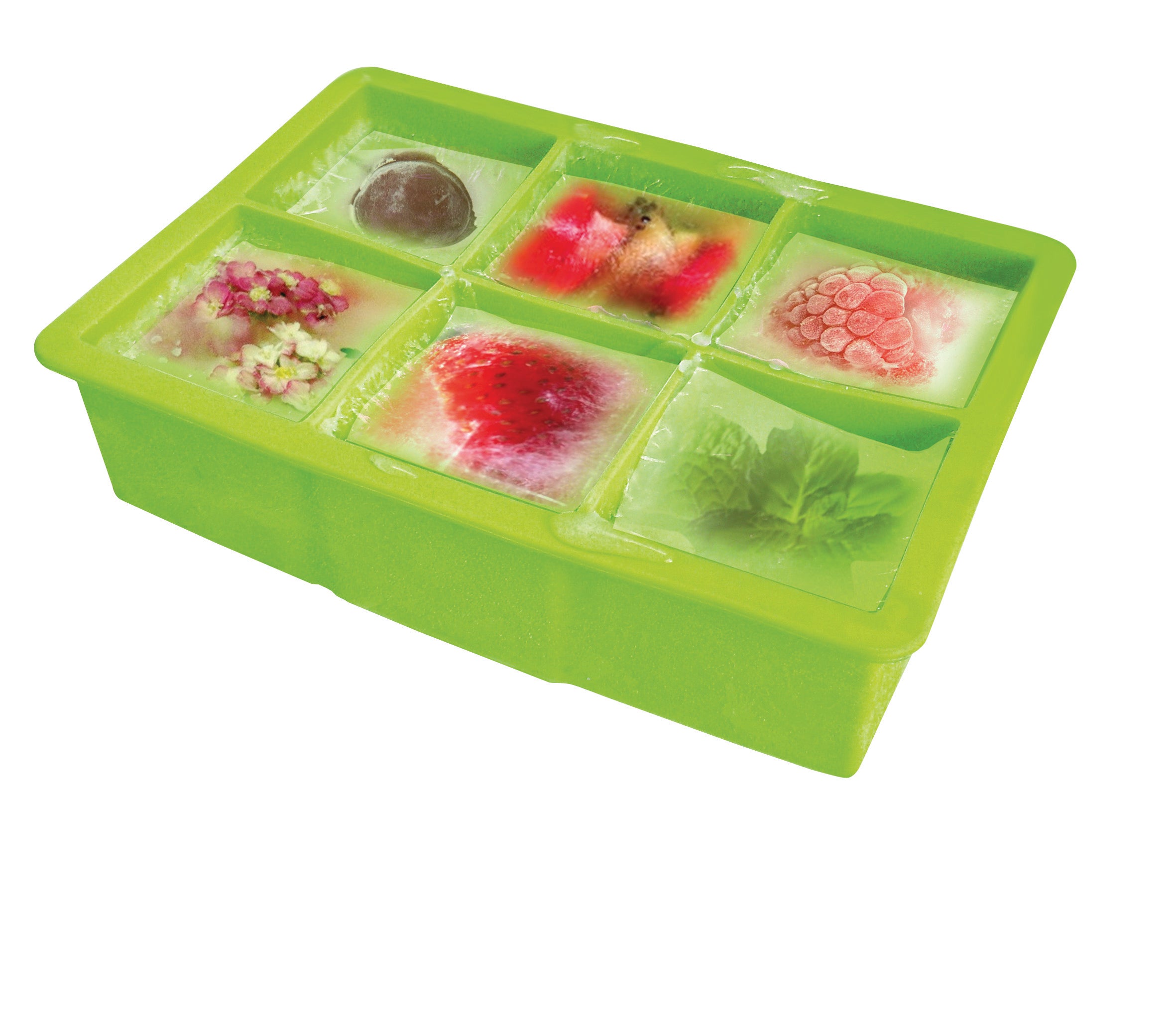 Vin Bouquet Silicone Square Ice Tray - 4.5 x 4.5cm Cubes