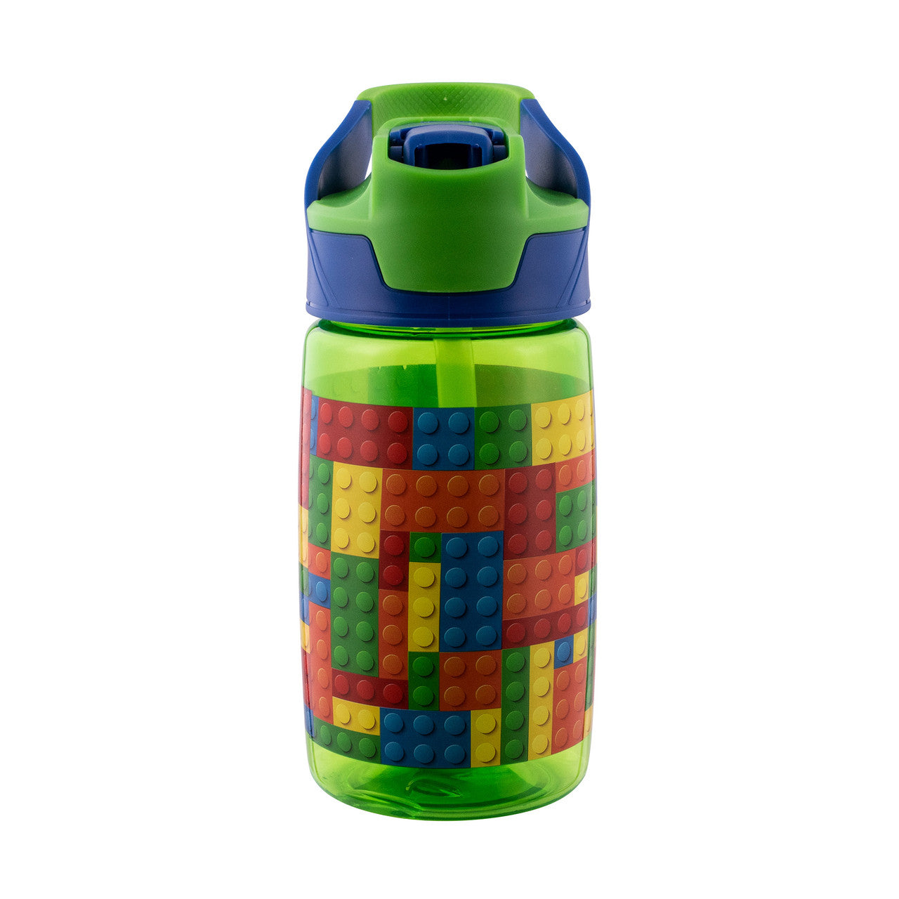 Avanti  Yum Yum Tritan Bottle 450ml - Building Blocks