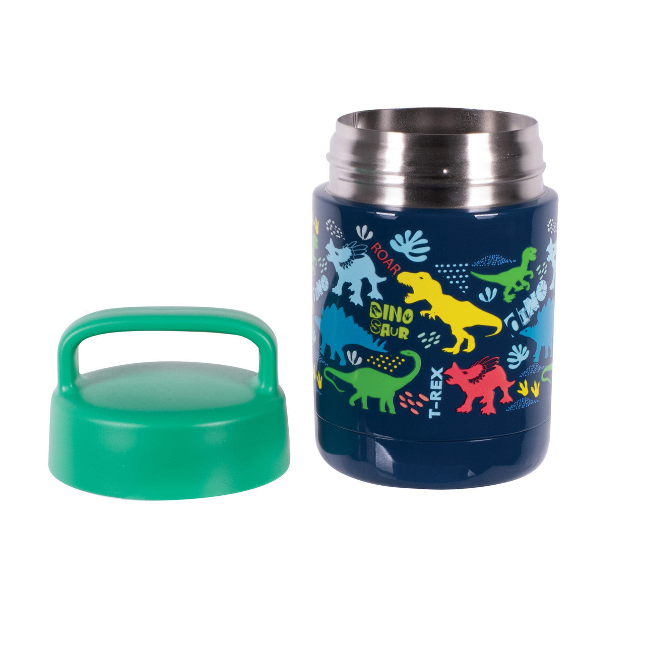 Avanti  Yum Yum Food Jar 450ml - Dinosaur Parade