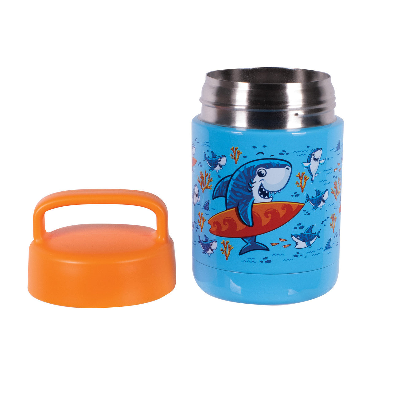 Avanti  Yum Yum Food Jar 375ml - Surfing Sharkie