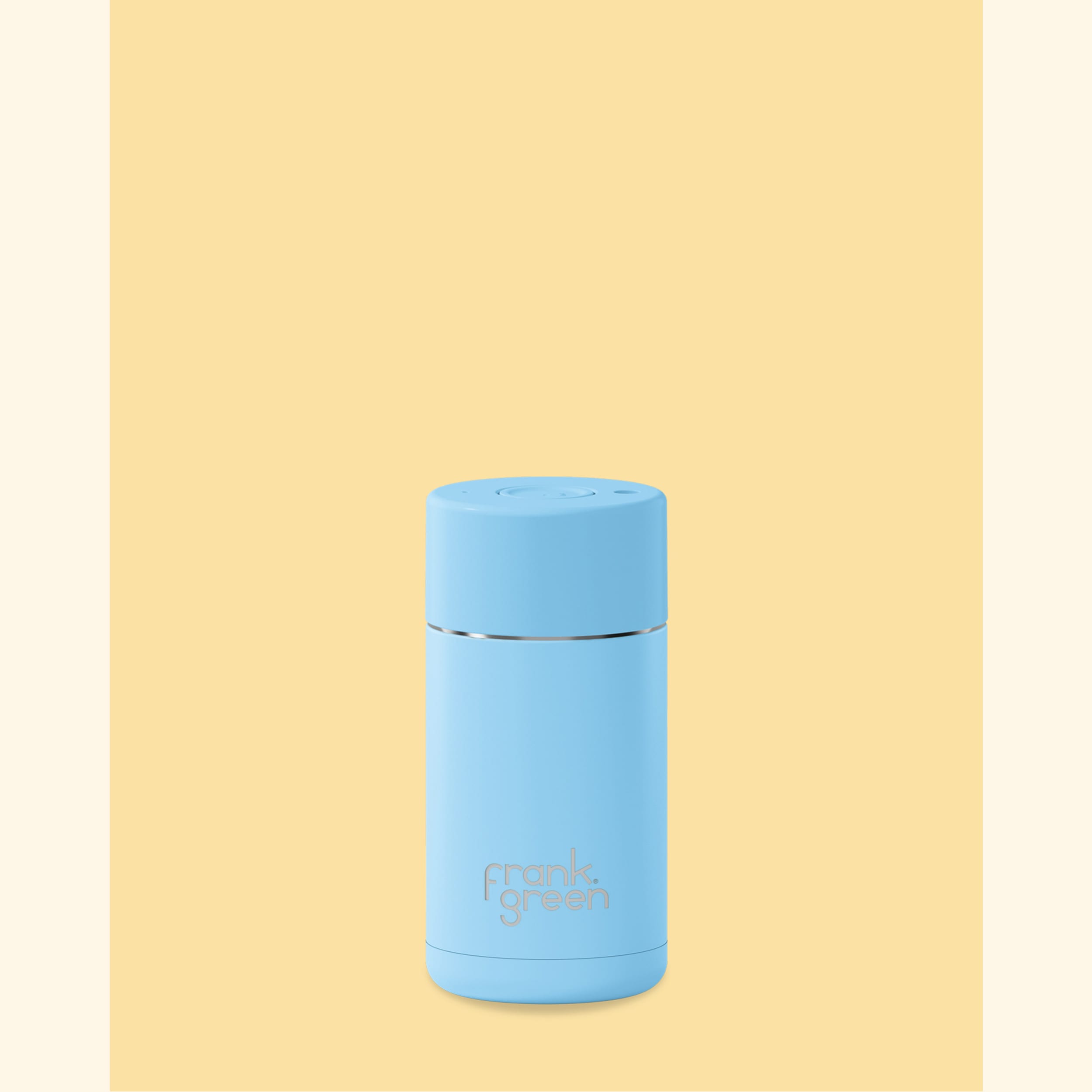 frank green 12oz Ceramic Reusable Cup - Sky Blue