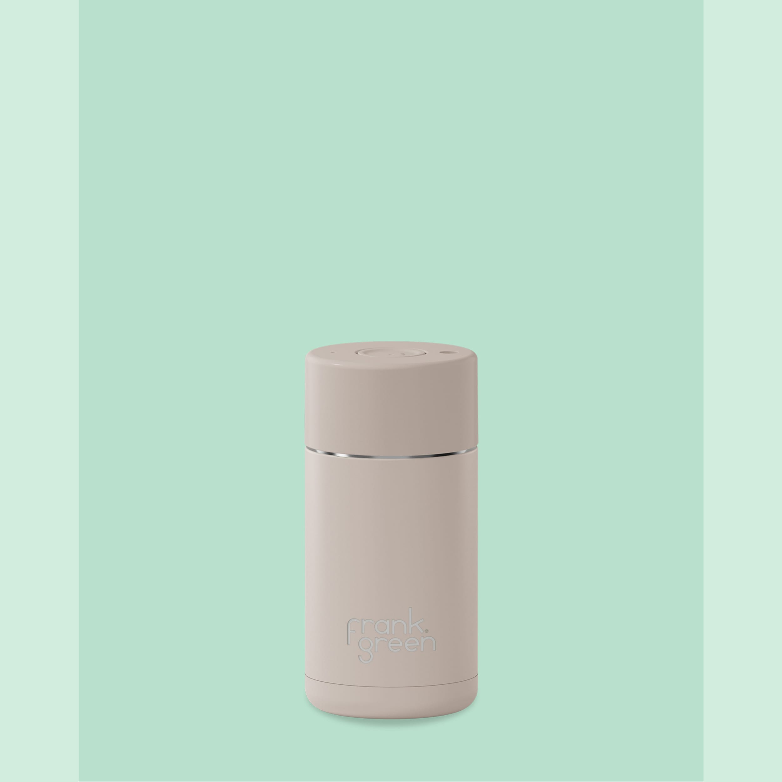 frank green 12oz Ceramic Reusable Cup with Push Button Lid - Moon Dust