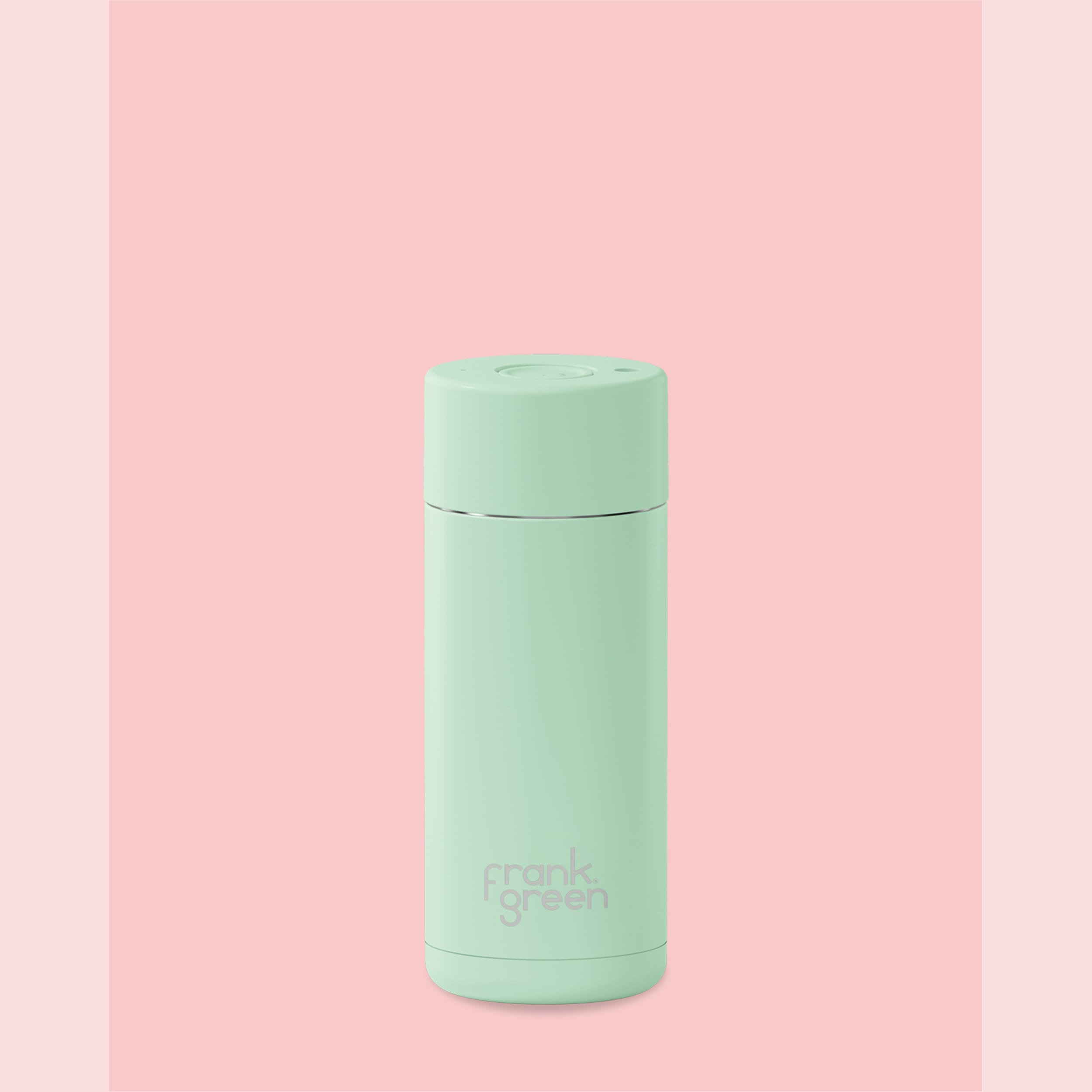 frank green 16oz Reusable Cup with Push Button Lid - Mint Gelato