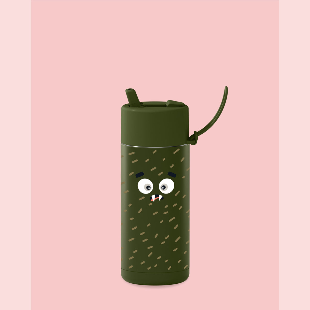 frank green 16oz Franksters Scout with Flip Straw Lid - Khaki