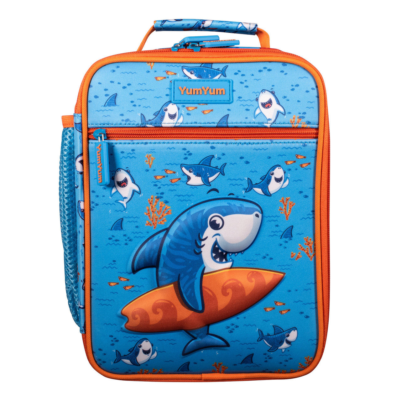 Avanti  Yumyum Kids Insulated Lunch Bag - 3D Surfing Sharkie