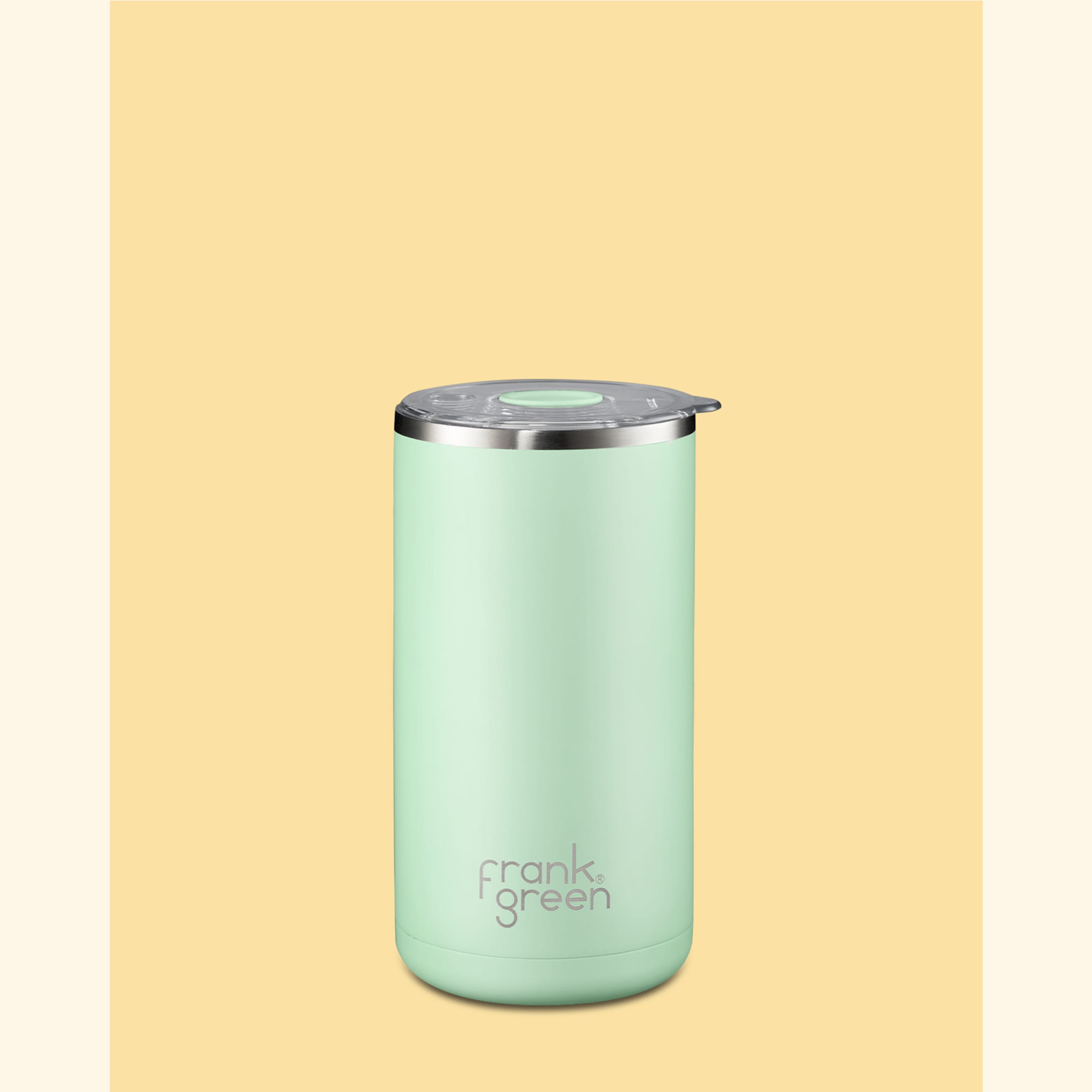 frank green 16oz French Press Ceramic - Mint Gelato