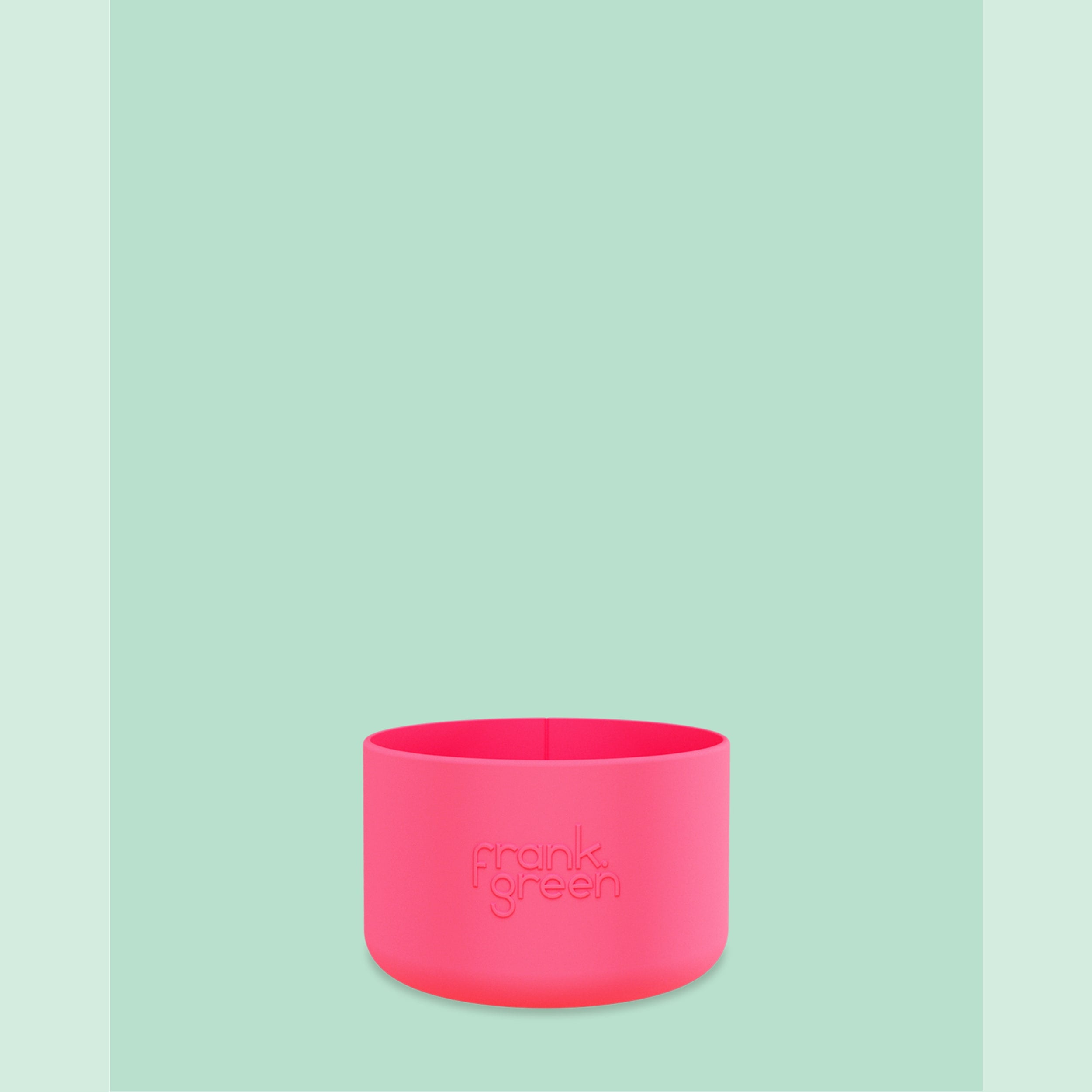 frank green 34oz Bottle Bumper Guard - Neon Pink