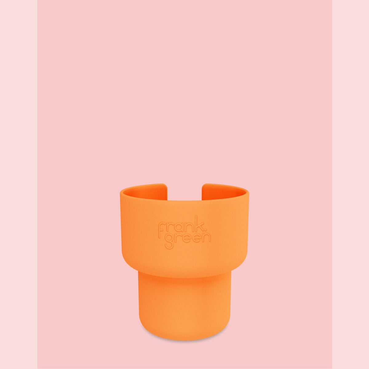 frank green Car Cup Holder Expander - Neon Orange