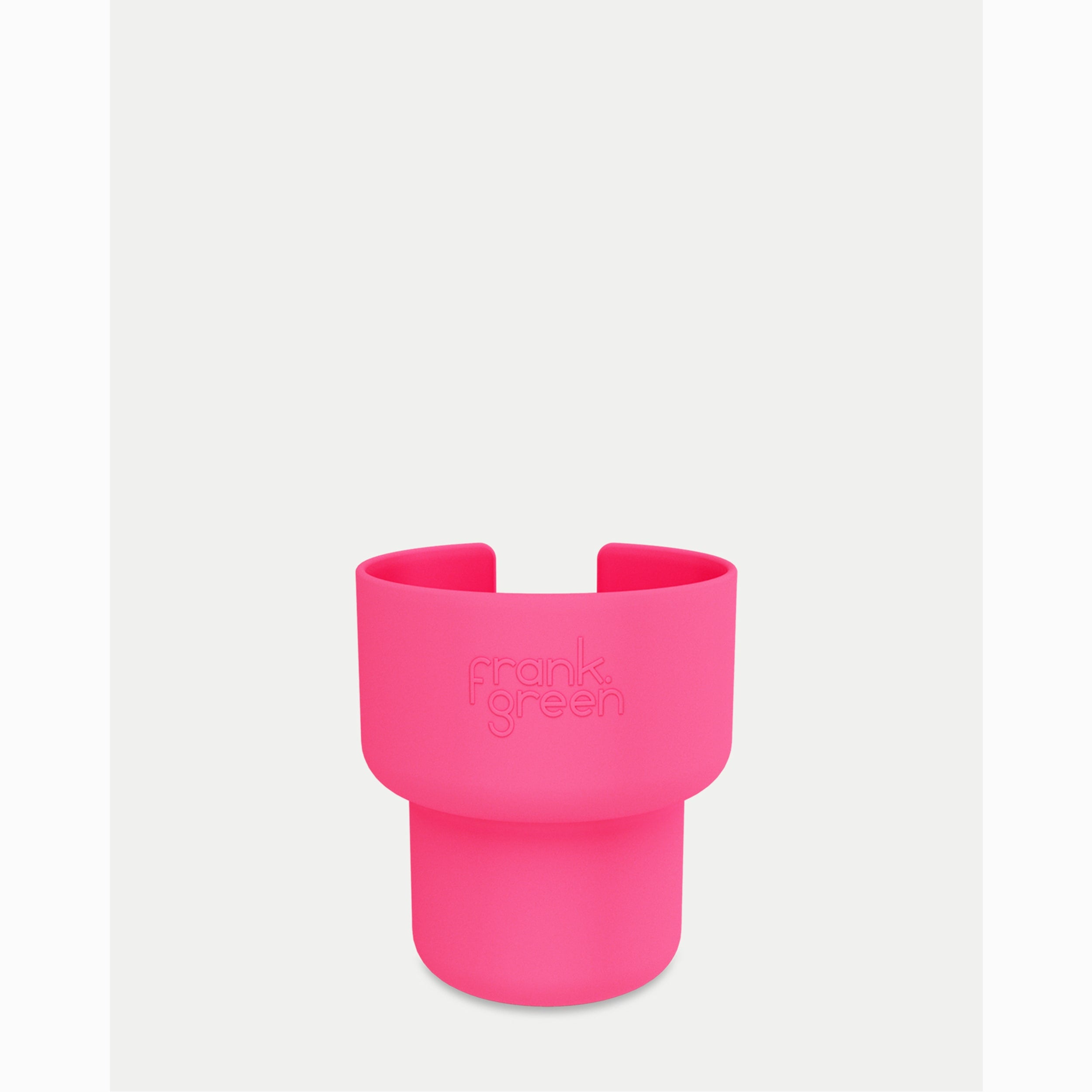 frank green Car Cup Holder Expander - Neon Pink