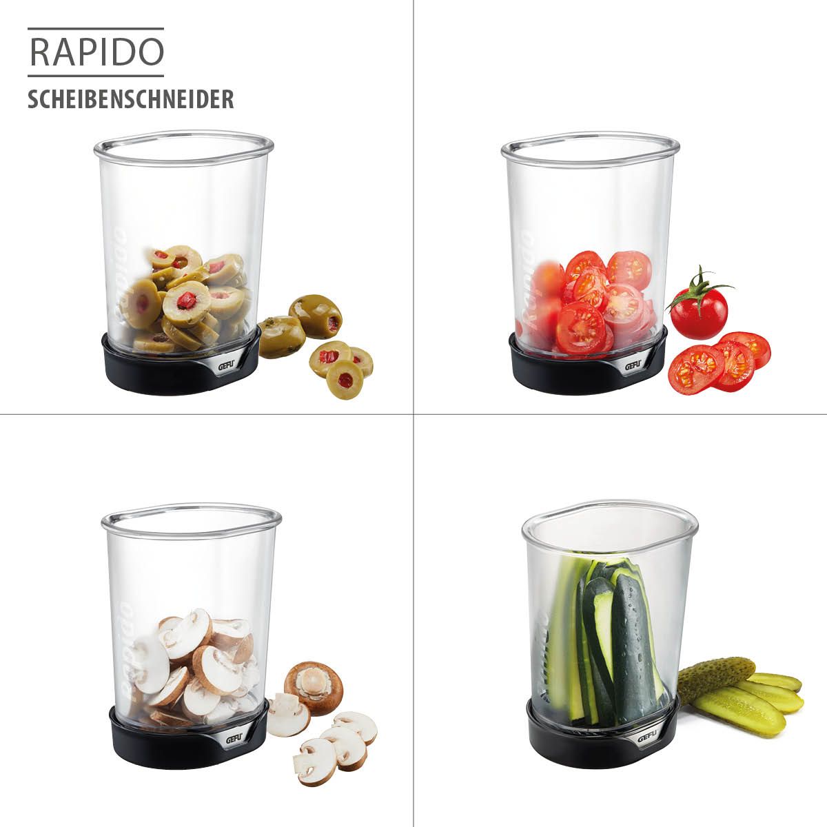 GEFU Rapido Fruit and Vegetable Slicer
