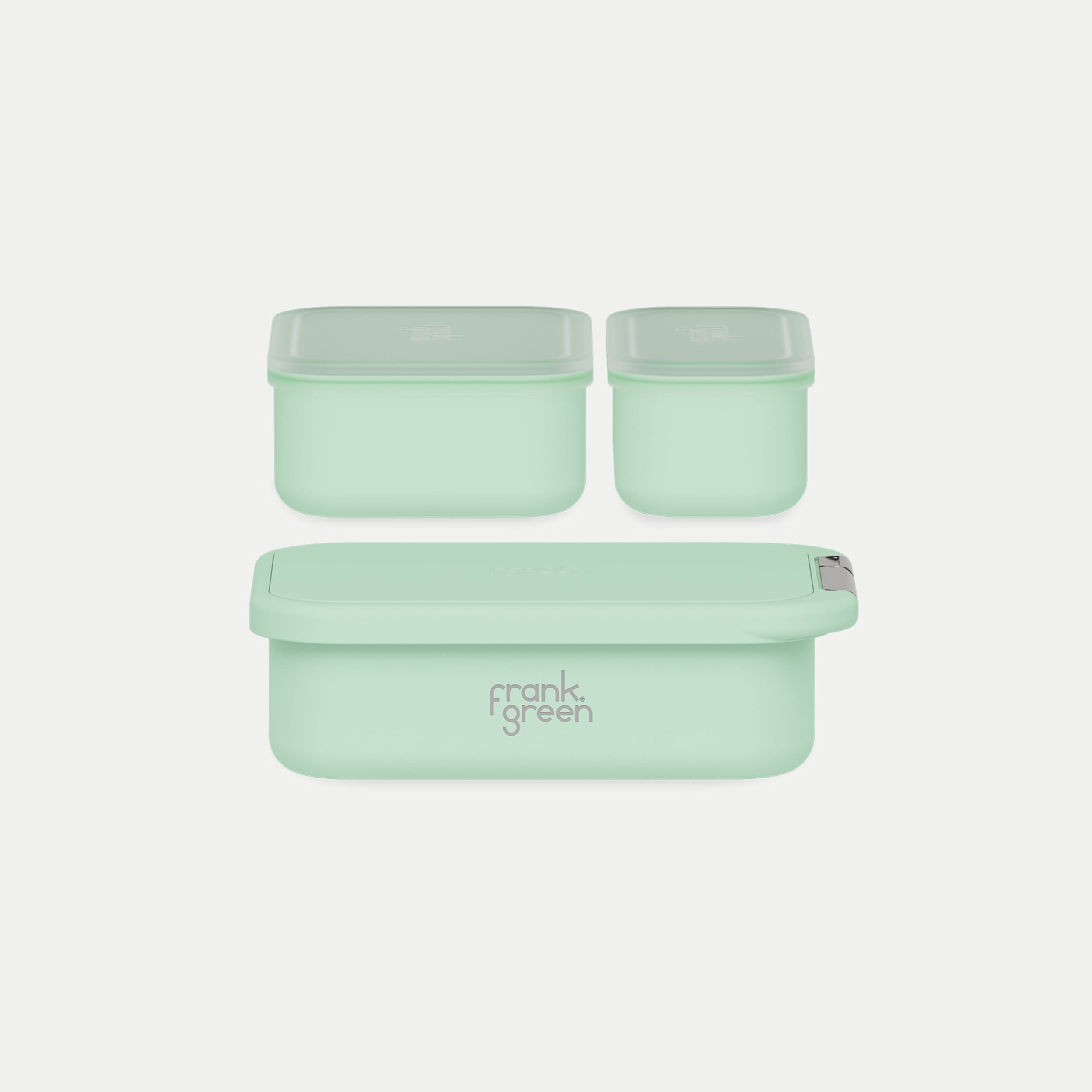 frank green Lunch Container with Silicone Lid - Mint Gelato