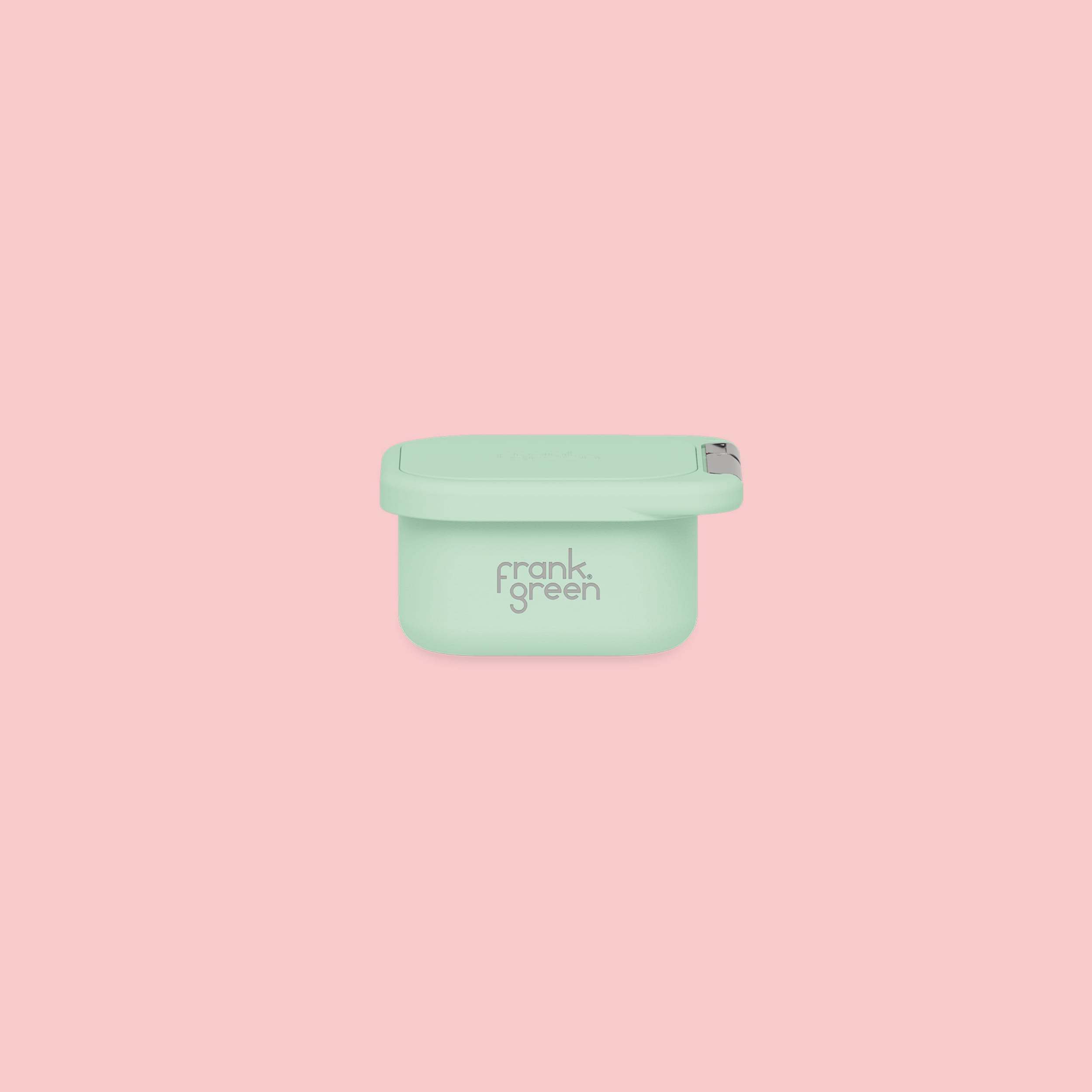 frank green Snack Container with Silicone Lid - Mint Gelato