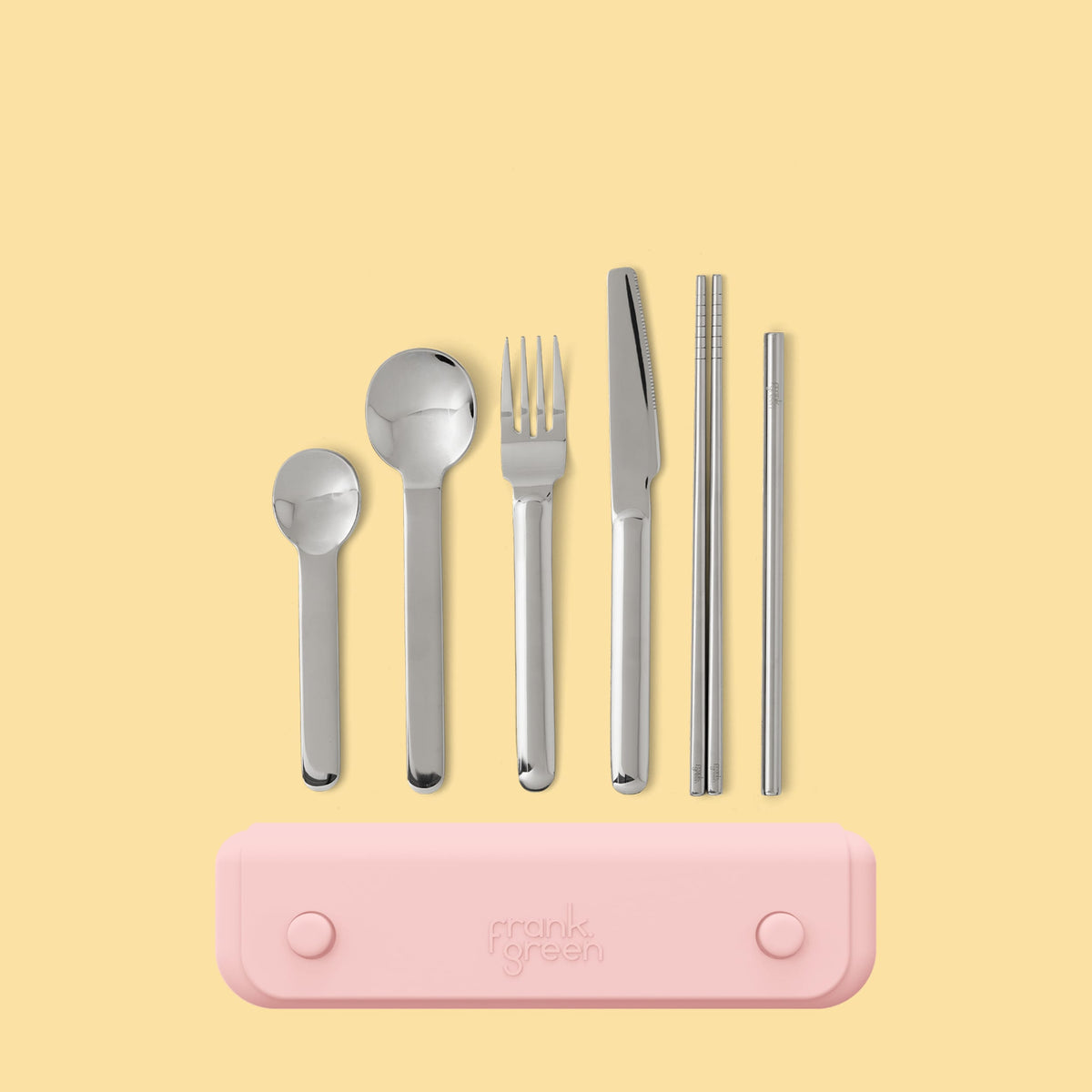 frank green 6-Piece Cutlery Set - Blushed