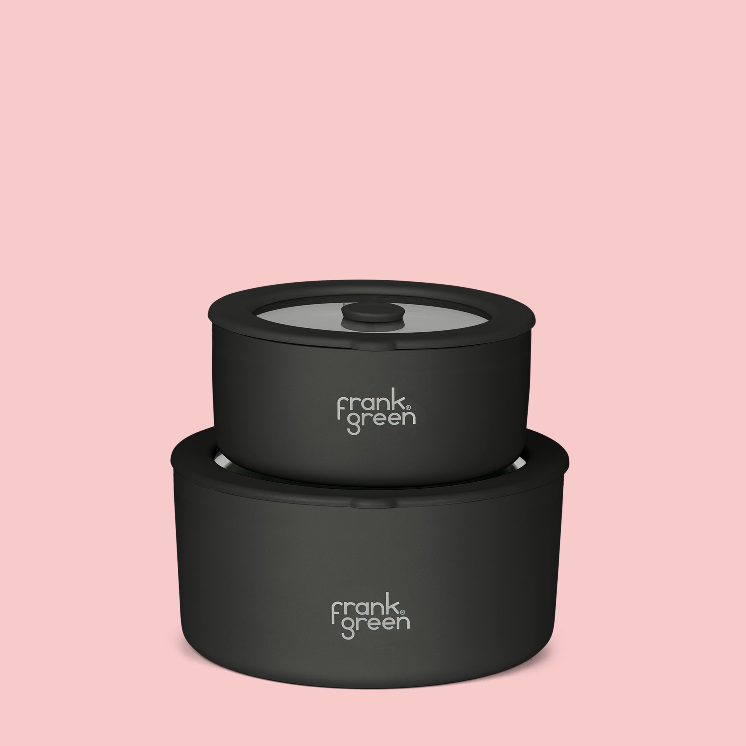 frank green Pack of 2 Bowls w Lid - Midnight
